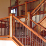 custom staircase in summit county real estate listing