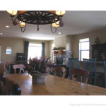 dining room view inside home for sale in silverthorne colorado